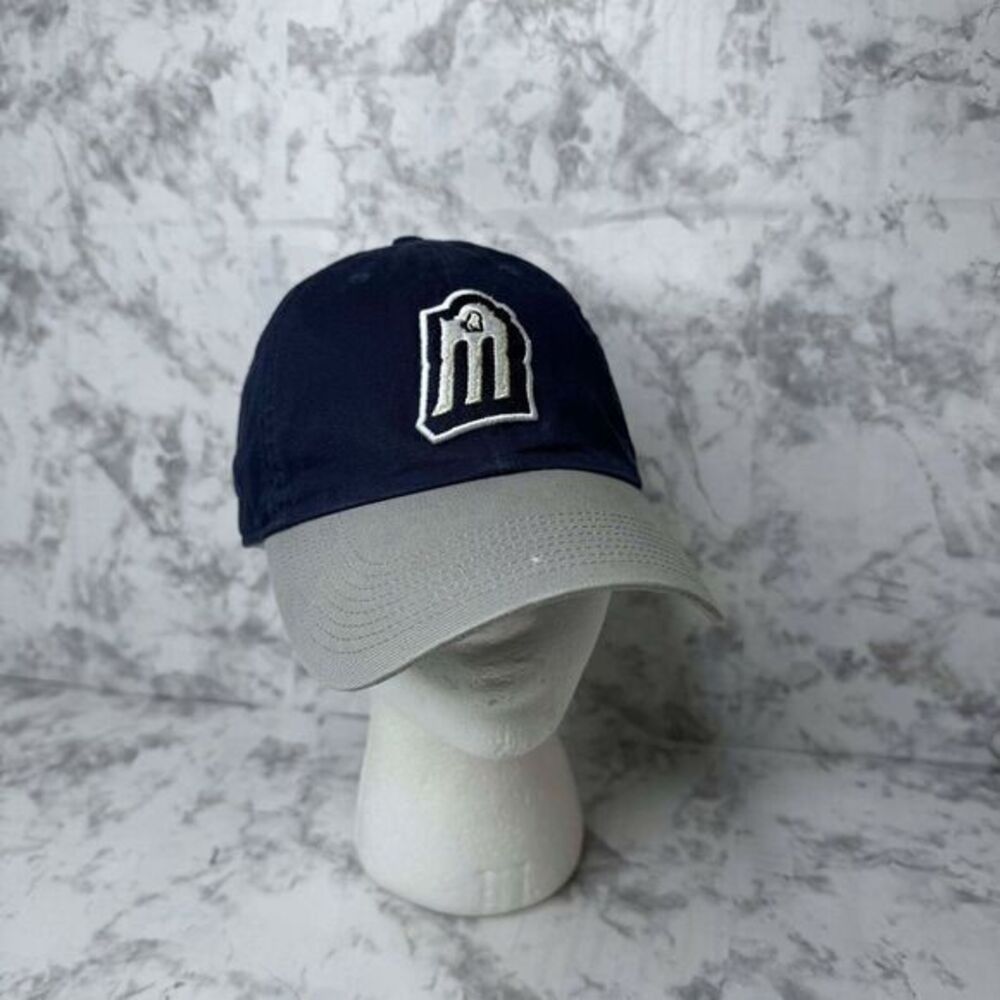 Nike Minor League San Antonio‎ Missions IPAC Mazda Cap Hat Adult Poly Blue Gray